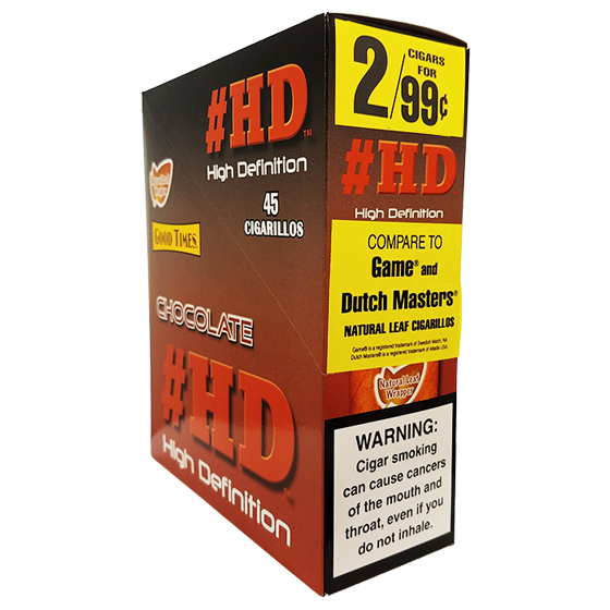 GT HD CHOCOLATE NAT WRAP CIGAR  2/$.99