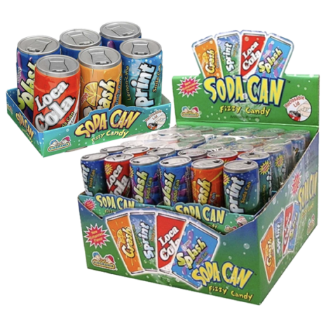 Kidsmania Soda Can six-pack