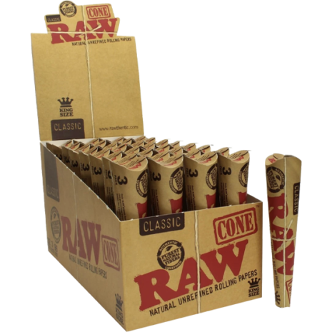 Raw Cones Classic 32:3ct King Size