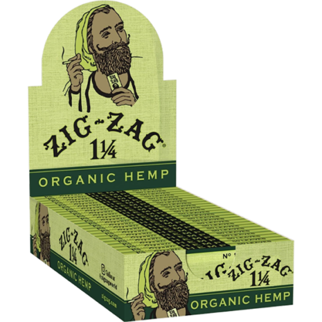 Zig Zag 24ct Organic Hemp 125