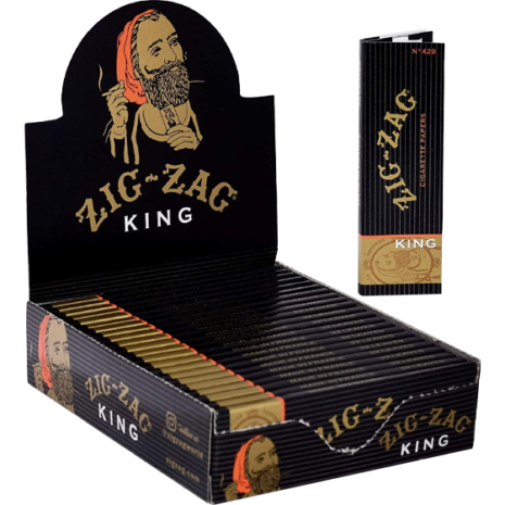 Zig zag 24ct King Size