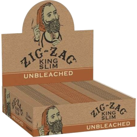 Zig zag 24ct Unbleached King