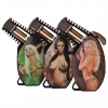 12156-CG.Cannabis Girl slant torch lighter