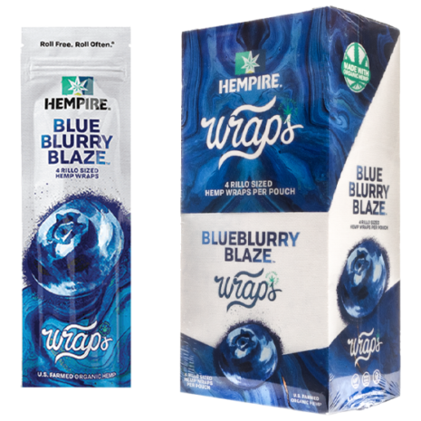 Hempire Wraps Blueberry Blaze