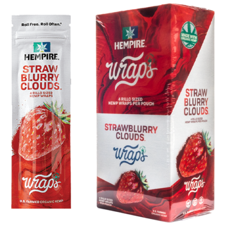 Hempire Wraps Strawberry Clouds