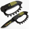 7476 Knife Knuck Zombie Yellow Black