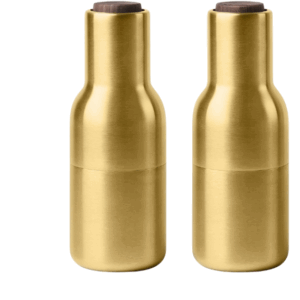 Bottle Grinder, Bronzed Brass BY NORM ARCHITECTS