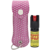 Pepper Spray Cheetah Bling Pink CH-31PB