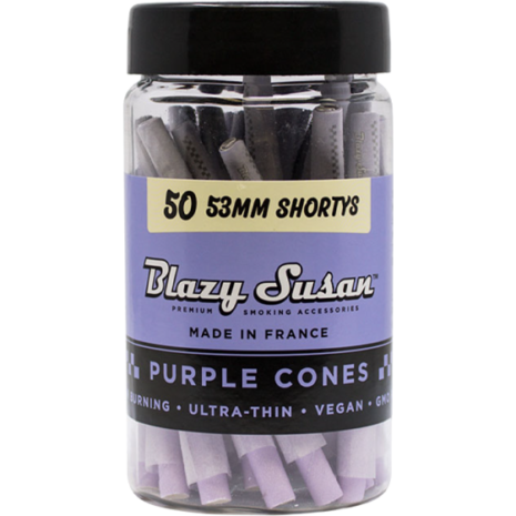 Blazy Susan Purple 50ct 53mm Jar