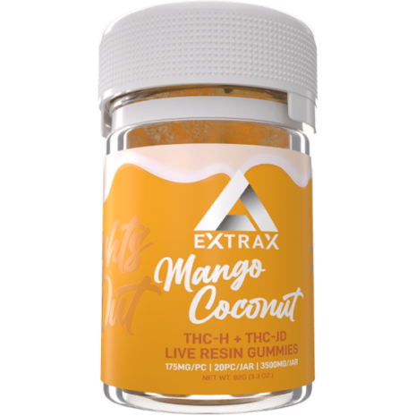 Extrax Gummies 6ct 3500mg Mango Coconut