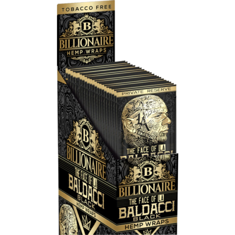 Billionaire 25ct Baldacci Black