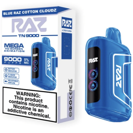 Raz Blue Razz Cotton Cloudz