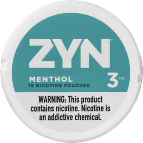 Zyn 3mg Menthol