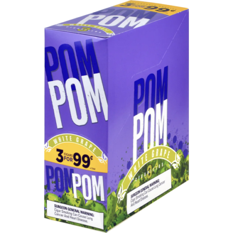 Pom Pom .99 White Grape