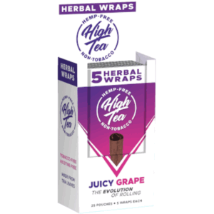 HIGH TEA HERBAL WRAPS 25/5CT JUICY GRAPE