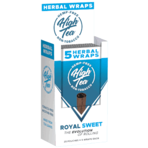 HIGH TEA HERBAL WRAPS 25/5CT ROYAL SWEET