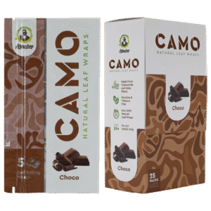 CAMO WRAPS 25/5CT CHOCOLATE