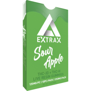 EXTRAX GUMMIES 1250MG SOUR APPLE