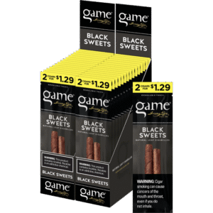 GAME 30CT 2/$1.29 BLACK SWEET
