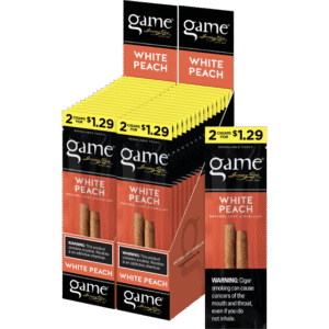 GAME 30CT 2/$1.29 WHITE PEACH
