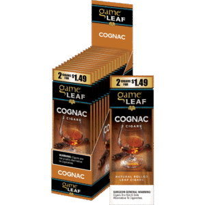 GAME LEAF 15CT 2/$1.49 COGNAC
