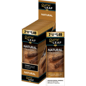 GAME LEAF 15CT 2/$1.49 NATURAL