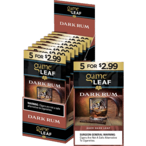 GAME LEAF 8CT 5/$2.99 DARK RUM