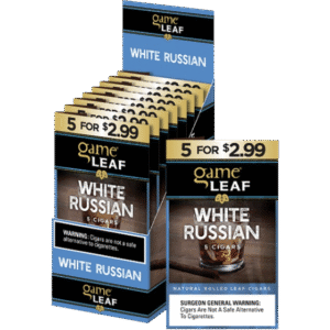 GAME LEAF 8CT 5/$2.99 WHITE RUSSIAN