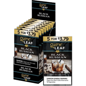 GAME LEAF 8CT 5/$3.79 BLACK RUSSIAN