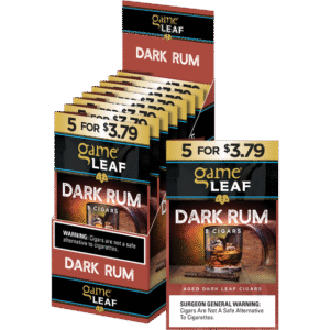 GAME LEAF 8CT 5/$3.79 DARK RUM