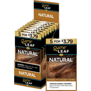 GAME LEAF 8CT 5/$3.79 NATURAL