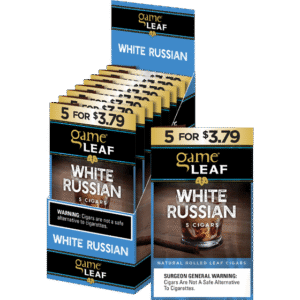 GAME LEAF 8CT 5/$3.79 WHITE RUSSIAN