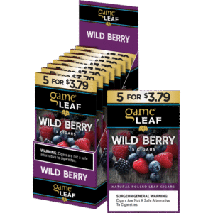 GAME LEAF 8CT 5/$3.79 WILD BERRY