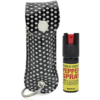 PEPPER SPRAY CHEETAH .5OZ BLING BLACK