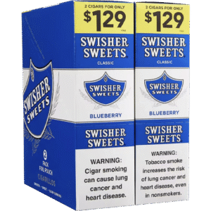 SWISHER  30CT 2/$1.29 BLUEBERRY