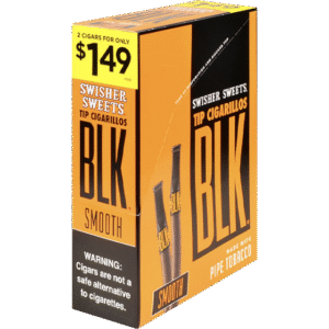 SWISHER BLK 2/$1.49 SMOOTH