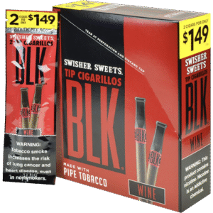 SWISHER BLK 2/$1.49 WINE