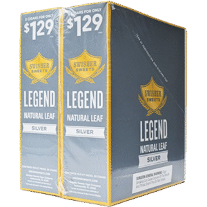 SWISHER LEGEND 30T 2/$1.29 SILVER