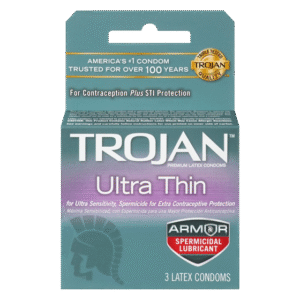 TROJAN 6CT ULTRA THIN SPERMICIDAL