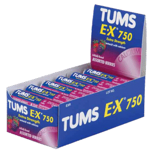 TUMS E-S 750 BERRIES 12CT