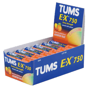 TUMS E-S 750 FRUIT 12CT