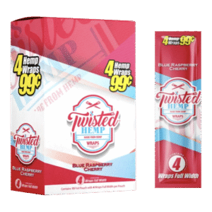 TWISTED 15CT 4/$.99 BLUE RASP CHERRY