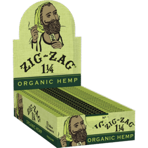 ZIG ZAG 24CT ORGANIC HEMP 1.25"
