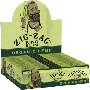 ZIG ZAG 24CT ORGANIC HEMP KING SLIM
