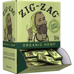 ZIG ZAG 48CT ORGANIC HEMP 1.25"