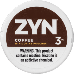 ZYN NICOTINE PCH 3MG 5CT COFFEE