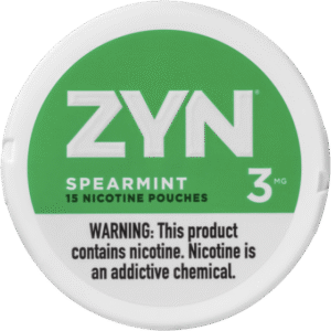 ZYN NICOTINE PCH 3MG 5CT SPEARMINT