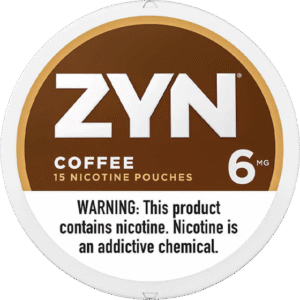 ZYN NICOTINE PCH 6MG 5CT COFFEE