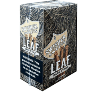 SWISHER LEAF DARK STOUT