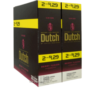 DUTCH MASTERS 2/$1.29  BERRY FUSION